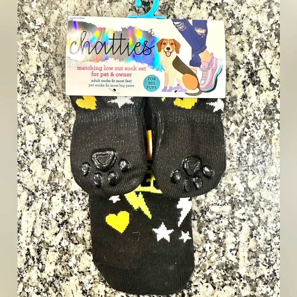 Chatties Fearless Owner Pet Socks